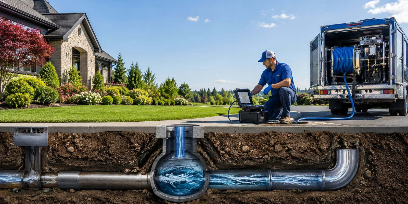 Drainage restoration information for Flagtown, NJ
